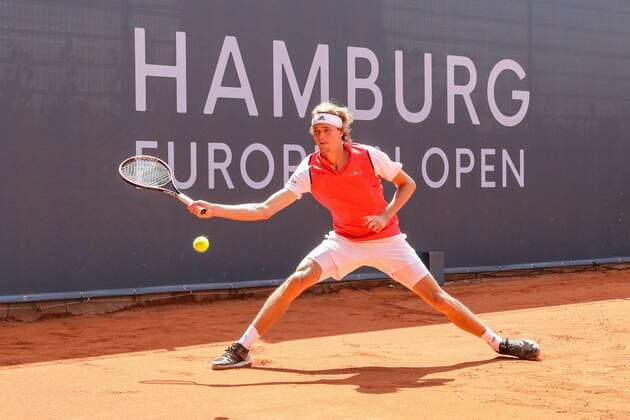 Alexander Zeverev GER , Double Zverev Zverev vs. Lenz Masur, Hamburg European Open 2019, ATP 500, Hamburg, 24 07 2019,