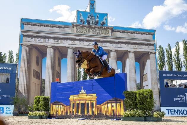 Berlin Global Jumping Berlin 2019, AHLMANN, Christian GER , Take A Chance On Me Z Berlin Global Jumping Berlin 2019 CSI5 LONGINES GLOBAL CHAMPIONS TOUR Grand Prix of Berlin presented by TENNOR Special stage for the Longines Global Champions Tour 2019 Jumping competition with jump-off, international 27 July 2019 Â©