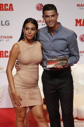 CRISTIANO RONALDO AND GEORGINA DURING CRISTIANO RONALDO RECEIVES THE BRAND LEGEND MONDAY, 29 JULY, 2019 Cordon Press  xJOAQUINxCORCHEROxARCOSx xx