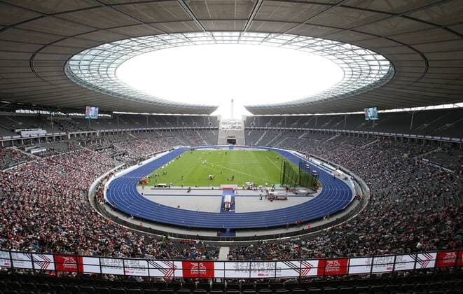GER, FINAL 10 2019 Berlin, Family Sports Festival 03 08 2019, Berlin, Berlin, GER, FINAL 10 2019 Berlin, Family Sports Festival, in picture Olympic Stadium Interior View nordphotox xEngler nph00076
