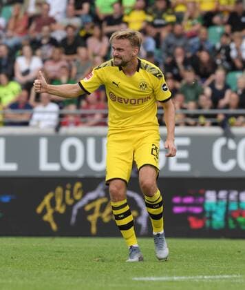 10 08 2019, Football GER, Season 2019 2020, 1 Bundesliga, Test match, SC Prussia Muenster Borussia Dortmund 0 4, Marcel Schmelzer Borussia Dortmund Team2