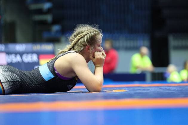 Junior Wrestling World Championship 2019 WW 72kg Alyvia Nicole FISKE USA df Johanna MEIER GER