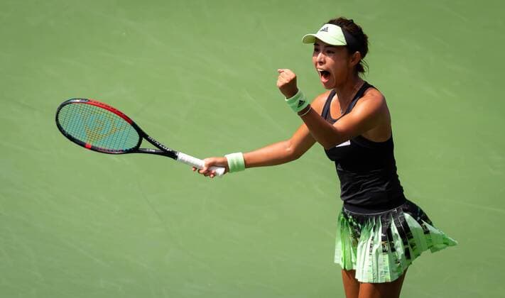 September 1, 2019, New York, NEW YORK, United States: Qiang Wang of China in action during her fourth-round match at the 2019 US Open Grand Slam tennis tournament against Ashleigh Barty of Australia US Open 2019, Tennis, New York City, United States, Sep 1 - ZUMAa181 20190901_zaa_a181_159 Copyright: xAFP7x