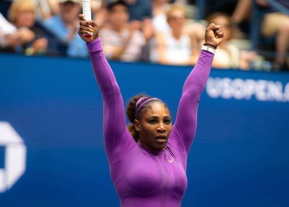 September 1, 2019, New York, NEW YORK, United States: Serena Williams of the United States in action during her fourth-round match at the 2019 US Open Grand Slam tennis tournament against Petra Martic of Croatia US Open 2019, Tennis, New York City, United States, Sep 1 - ZUMAa181 20190901_zaa_a181_192 Copyright: xAFP7x