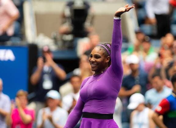 September 1, 2019, New York, NEW YORK, United States: Serena Williams of the United States celebrates winning her fourth-round match at the 2019 US Open Grand Slam tennis tournament against Petra Martic of Croatia US Open 2019, Tennis, New York City, United States, Sep 1 - ZUMAa181 20190901_zaa_a181_195 Copyright: xAFP7x