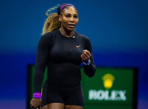 September 5, 2019, New York, NEW YORK, UNITED STATES: Serena Williams of the United States in action during the semi-final at the 2019 US Open Grand Slam tennis tournament against Elina Svitolina of the Ukraine US Open 2019, Tennis, New York City, United States, Sep 5 - ZUMAa181 20190905_zaa_a181_087 Copyright: xAFP7x