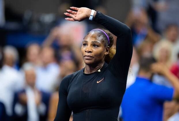 September 5, 2019, New York, NEW YORK, UNITED STATES: Serena Williams of the United States in action during the semi-final at the 2019 US Open Grand Slam tennis tournament against Elina Svitolina of the Ukraine US Open 2019, Tennis, New York City, United States, Sep 5 - ZUMAa181 20190905_zaa_a181_096 Copyright: xAFP7x
