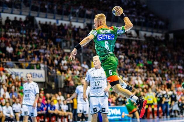 Matthias Musche 6 SC Magdeburg during the season 2019 2020 in the 1 Handball Bundesliga Men between SC Magdeburg THW Kiel in the GETEC Arena on 07 09 2019 in Magdeburg, Saxony Anhalt, Germany