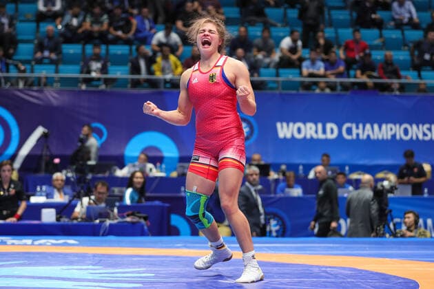 World Wrestling Championship 2019 WW 68kg Anna Carmen SCHELL GER df Agnieszka Jadwiga WIESZCZEK KORDUS POL