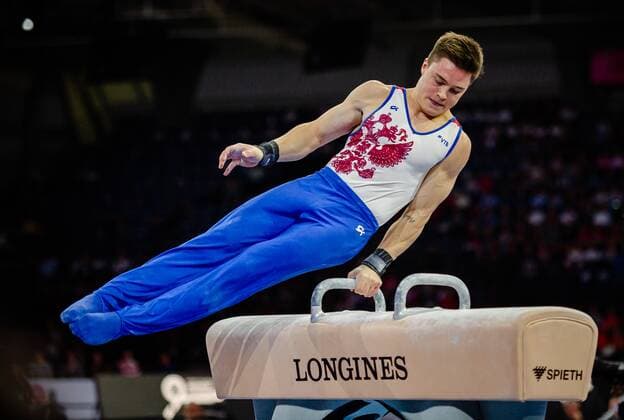 NAGORNYY Nikita RUS Gymnastics World Championships 2019 Stuttgart Germany Hanns Martin Schleyer Halle Final all-around Men s All Around Final 2019 10 11 at the Gymnastics World Championships Stuttgart 2019 Stuttgart 12 10 19 Gymnastics World Championships , Stuttgart Baden Wuerttemberg Germany