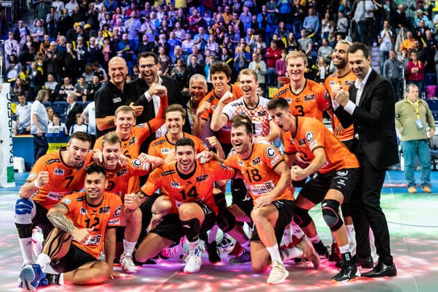 comdirect Volleyball Supercup 2019 20 10 2019 Berlin Recycling Volleys, Supercup Winner 2019 comdirect Volleyball Supercup 2019 am 20 10 2019, Hannover Copyright: xBEAUTIFULxSPORTS PeterxWeberx