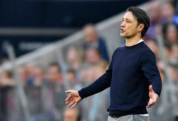 Coach Coach Niko Kovac FC Bayern Munich FCB at the edge of the field Gesture, gesture sourly disappointed angrily disappointed FC Bayern Munich FCB vs 1 FC Union Berlin 26 10 2019 DFL REGULATIONS PROHIBIT ANY USE OF PHOTOGRAPHS AS IMAGE SEQUENCES AND OR QUASI VIDEO FC Bayern Munich FCB vs FC Union Berlin