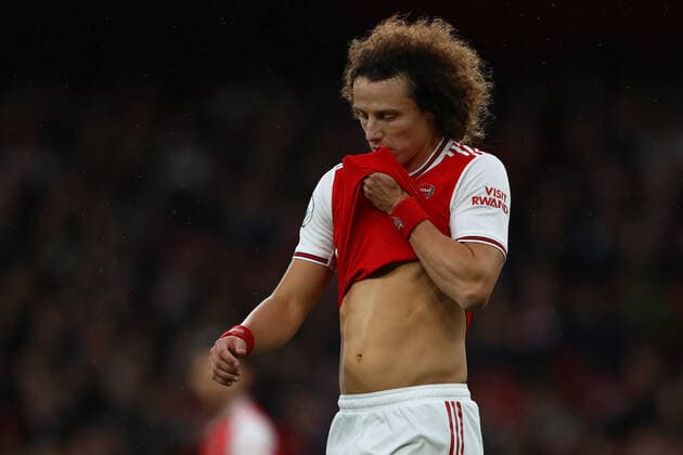 November 2, 2019, London, United Kingdom: David Luiz of Arsenal seen during the Premier League match between Arsenal FC and Wolverhampton Wanderers Emirates Stadium. Arsenal FC Vs Wolverhampton Wanderers in London, UK - 02 Nov 2019 - ZUMAs197 20191102_zab_s197_022 Copyright: xRichardxCalverx