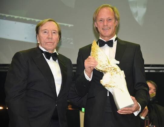 09 11 2019 Frankfurt am Main, Alte Oper Deutscher SportpresseÂÂÂÂBall The Ball for Germany PEGASOS PREIS Winner Sports Media Presenter Gerhard Delling