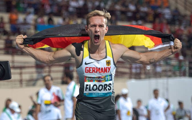 Dubai 2019 World Para Athletics Championships United Arab Emirates, 15 11 2019 DUBAI, UNITED ARAB EMIRATES NOVEMBER 15 Johannes Floors GER after competing in the men s 400 m T62 final on day 9 of the Dubai 2019 World Para Athletics Championships at the Club for People with Determination of Dubai on 15 11 2019 at the Southeast Coast of the Persian Gulf United Arab Emirates Copyright: xBEAUTIFULxSPORTS OliverxKremerx