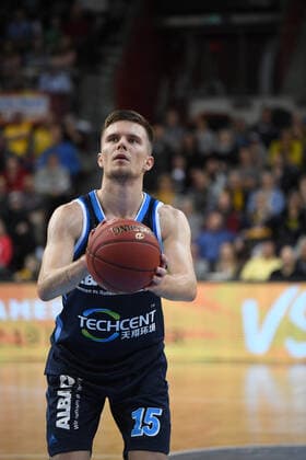 Martin Hermannsson ALBA Berlin on free throw, MHP giants Ludwigsburg vs Alba Berlin, easycredit Basketball Bundesliga, 8 matchday, 17 11 2019 MHP giants Ludwigsburg vs Alba Berlin, easycredit Basketball Bundesliga, 8 matchday, 17 11 2019 Ludwigsburg Copyright: xMemmlerx Eibner-Pressefotox EP_mmr
