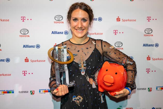 Para Athlete of the Year 2019 Duesseldorf, 23 11 2019 Para Athlete of the Year, Irmgard Bensusan Para Athletics TSV Bayer 04 Leverkusen Para Athlete of the Year 2019 on 23 11 2019 in the Rheinterassen in Duesseldorf North Rhine-Westphalia Copyright: xBEAUTIFULxSPORTS AxelxKohringx