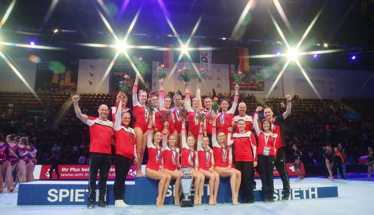 Ludwigsburg , DTL Final German Gymnastics League Women , German Champion MTV Stuttgart