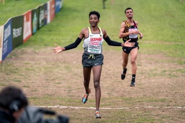 08 12 2019, xmhx, Athletics Cross Country, European Cross Country Championships Cross EM Lisbon 2019 emspor, v l Samuel Fitwi Sibhatu Germany Lisbon