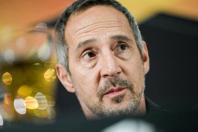 11 12 2019, xmhx, football UEFA Europa League, Eintracht Frankfurt Training and PK emspor, v l coach Adolf Adi Huetter Eintracht Frankfurt DFL DFB REGULATIONS PROHIBIT ANY USE OF PHOTOGRAPHS as IMAGE SEQUENCES and or QUASI VIDEO Frankfurt am Main
