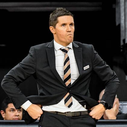GER, BBL Cup, ratiopharm ulm vs BG Göttingen 14 12 2019, ratiopharm arena, Neu Ulm, GER, BBL Cup, ratiopharm ulm vs BG Göttingen, in the picture Jaka Lakovic Ulm is dissatisfied, Emotion nordphotoxHafner nph00200