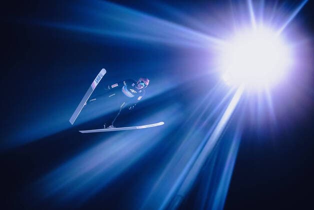 06 01 2020, Paul Ausserleitner Ski Jump, Bischofshofen, AUT, FIS World Cup Ski Jumping, Four Hills Tournament, Bischofshofen, Final, in the picture Dawid Kubacki POL Dawid Kubacki of Poland during the final for the Four Hills Tournament of FIS Ski Jumping World Cup at the Paul Ausserleitner Ski Jump in Bischofshofen, Austria on 2020 01 06 Bischofshofen  EP_fei