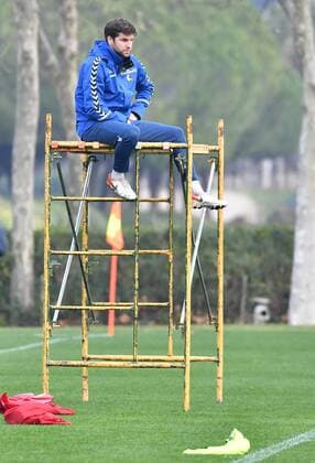 Sotogrande 09 01 2020 Football 1 Bundesliga Season 2019 2020 Training Camp in Sotogrande Training in the morning Florian Bruns Cotrainer SC Freiburg, Sotogrande Andalusia Spain SCF