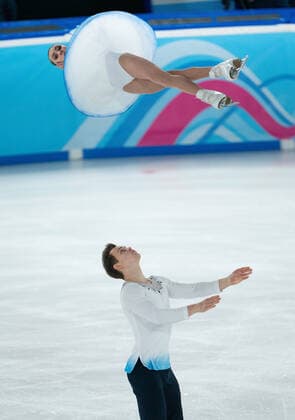 200112 A handout photo made available by the Olympic Information Service of the International Olympic Committee show Apollinariia Panfilova RUS and Dmitry Rylov RUS, gold medalists, during the Figure Skating Pairs Free Skating at the Lausanne Skating Arena The Winter Youth Olympic Games, Lausanne, Switzerland Sunday 12 January 2020 Photo OIS Jed Leicester Handout image supplied by OIS IOC EDITORIAL USE ONLY The Winter Youth Olympic Games Lausanne Switzerland världsungdomsspelen olympiska spelen för ungdomar youth olympic games youth olympic winter games,  Copyright: JedxLeicesterxforxOIS BB200112BB521