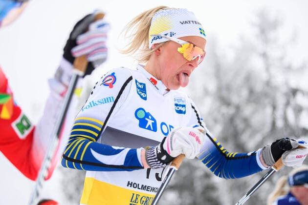 200307 Frida Karlsson of Sweden competes in the womens 30 km classic technique mass start during the FIS Cross Country World Cup on March 7, 2020 in Oslo Photo Mathias Bergeld BILDBYRAN Cop 200 bbeng ski cross country skiing cross country skiing world cup World Cup Women Ladies Classic Classic Classic mass start mass start joint start,  Copyright: MATHIASxBERGELD BB200307MB045