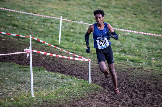 German cross-country skiing championships Sindelfingen, 07 03 2020 Samuel Fitwi Sibhatu LG Vulkaneifel secures the German championship title on the mens long distance 9,9 km German cross-country skiing championships on 07 03 2020 in the bathing center Sindelfingen Baden Wuerttemberg Copyright: xBEAUTIFULxSPORTS R.xSchmittx