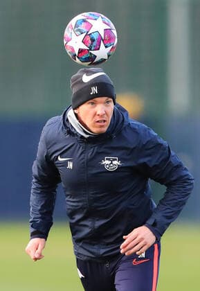RB Leipzig Training Football Champions League Leipzig, 09 03 2020, RBL Training Center, Champions League, RB Leipzig Training the day before the round of sixteen vs. Tottenham Hotspur , In the picture coach Julian Nagelsmann RB Leipzig ,