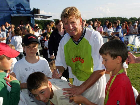 Team Totto Lotto Charity Football Magic in Kleinengstingen Bernd Förster 30 06 2005 Photo Herbert Rudel