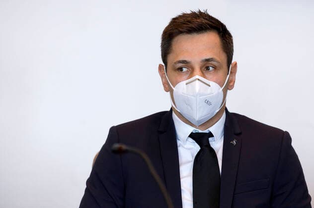 Felix Sturm, whose civil name is Adan Catic, at his trial for tax evasion and personal injury at Cologne Regional Court Cologne, 30 04 2020 Foto:xC.xHardtx xFuturexImage