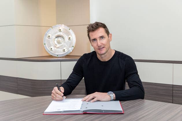 Poolfoto FC Bayern Munich Miroslav Klose 41 to be new assistant to head coach Hansi Flick from 1 July 2020 The contract of the former national striker runs until 30 June 2021