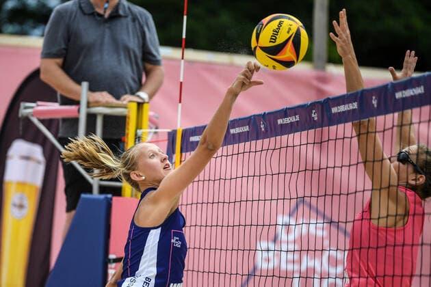 The Beach League 2020, 13 06 2020 Lena Ottens The Beach League 2020 on 13 06 2020, Duesseldorf Copyright: xBEAUTIFULxSPORTS PeterxWeberx