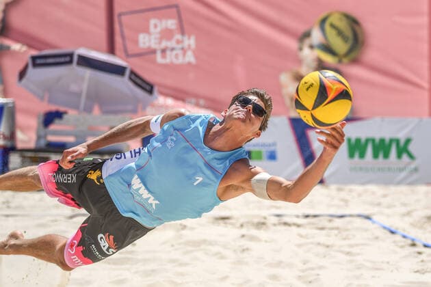 The Beach League 2020, 20 06 2020 Max Betzien The Beach League 2020 on 20 06 2020, Duesseldorf Copyright: xBEAUTIFULxSPORTS PeterxWeberx