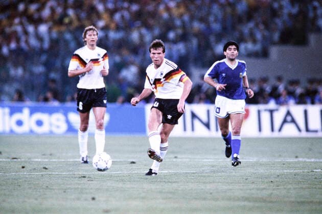 MATTHAEUS Lothar Captain Team Germany Team Germany World Champion FIFA World Cup 1990 in Italy Final Germany Argentina 1 0 on 08 07 1990 in Rome