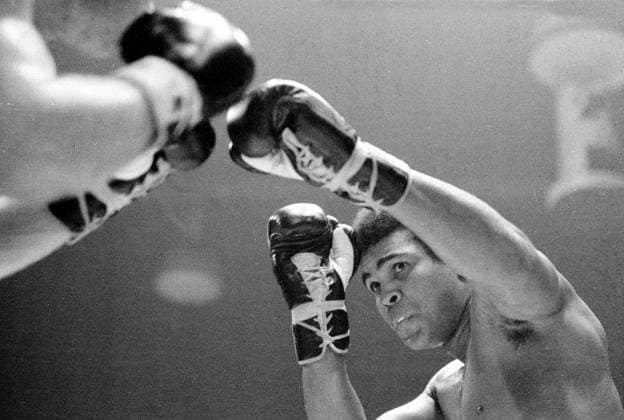 Boxing match Muhammad Ali against Jürgen Blin Mohammad Ali Zurich Canton Zurich Switzerland Sports hall