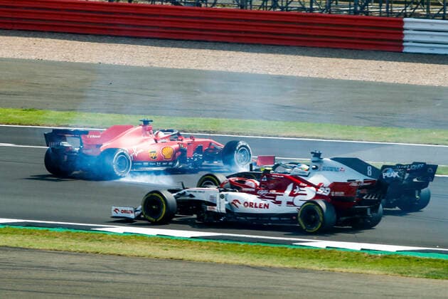 Motorsports FIA Formula One World Championship 2020, Grand Prix of 70th Anniversary, 5 Sebastian Vettel GER, Scuderia Ferrari Mission Winnow , Silverstone Great Britain