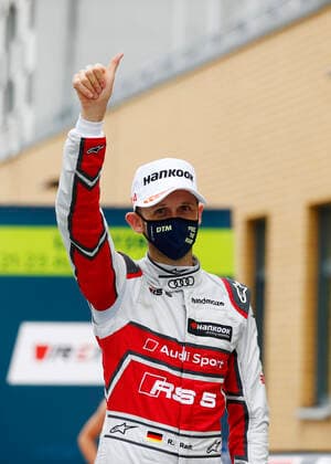 Klettwitz DTM Lausitz on August, 22, 2020, Photo by Hoch Zwei Rene Rast GER, Audi Sport Team Rosberg, Audi RS5 DTM Klettwitz Germany