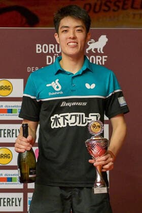 TT Düsseldorf Masters Final Day on 23 08 2020 at the ARAG CenterCourt in Düsseldorf Winner Dang Qiu Grünwettersbach xJFx