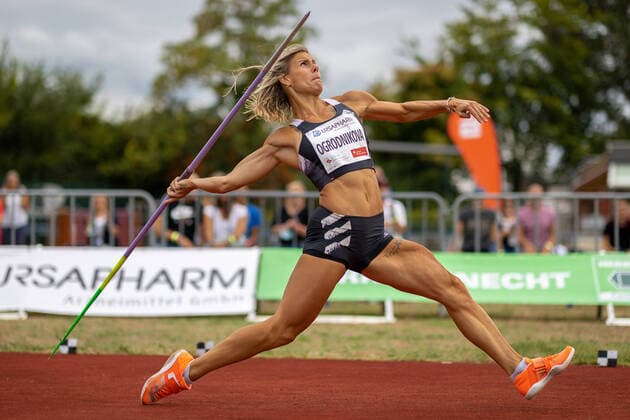 4 URSAPHARM Javelin Meeting Offenburg, 29 08 2020 Geraldine Ruckstuhl SUI 4 URSAPHARM Javelin Meeting at the ETSV Stadium in Offenburg on 29 08 2020, Baden Wuerttemberg Copyright: xBEAUTIFULxSPORTS KJPetersx