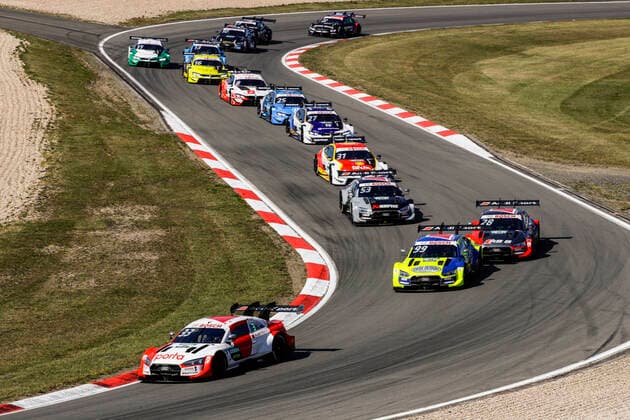 Nürburg DTM Nürburgring 2020 on September, 13, 2020, Photo by Hoch Zwei Rene Rast GER, Audi Sport Team Rosberg, Audi RS5 DTM Nürburg Germany
