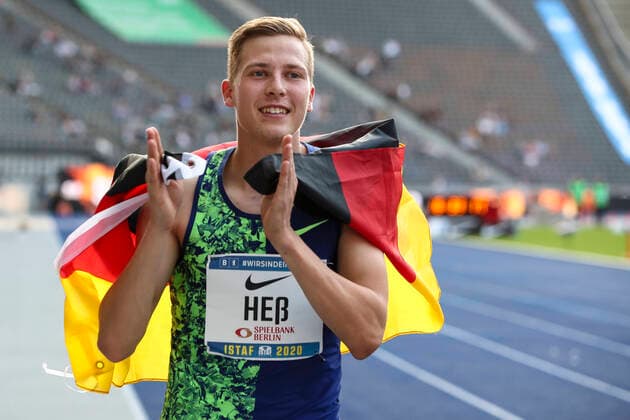 ISTAF Berlin, 13 09 2020 Max Hess GER ISTAF on 13 09 2020 in the Olympic Stadium in Berlin GER Copyright: xBEAUTIFULxSPORTS AxelxKohringx