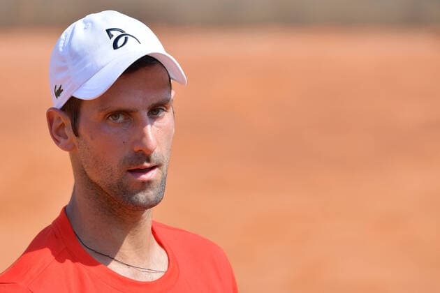 Sport Themen der Woche KW38 Sport Bilder des Tages Photo Alfredo Falcone - LaPresse15 09 2020 Roma (Italy TennisTraining session Novak Djokovic (SRB)Internazionali BNL d Italia 2020In the pic:Novak Djokovic  Copyright: xAlfredoxFalcone LaPressex