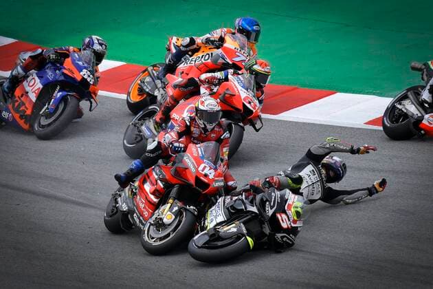 Races at the Monster Energy of Catalonia Grand Prix at Montmelo Circuit September 27, 2020 Races at the MotoGP Monster Energy Grand Prix of Catalonia at the Montmelo Circuit September 27, 2020 Zarco POOL MotoGP with Cordon Press Cordon Press,  xx xx