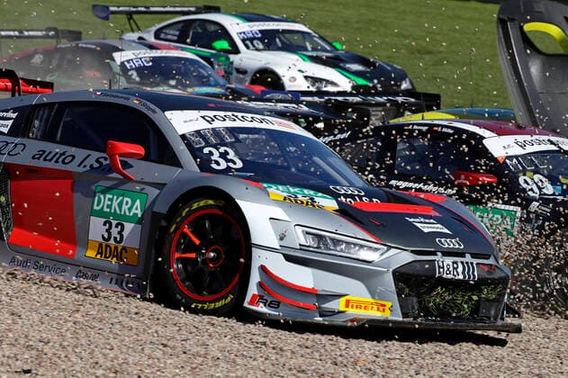 Team ISR Audi R8 LMS Filip Salaquarda, Frank Stippler ADAC GT Masters Sachsenring 2020 GT Masters Sachsenring 2020