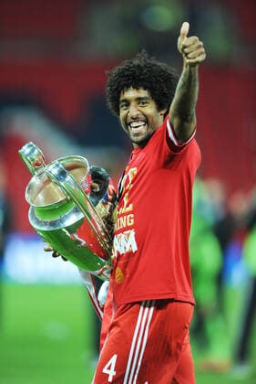 Championsleague Final Borussia Dortmund FC Bayern Muenchen 25 05 2013 Dante with the cup HM