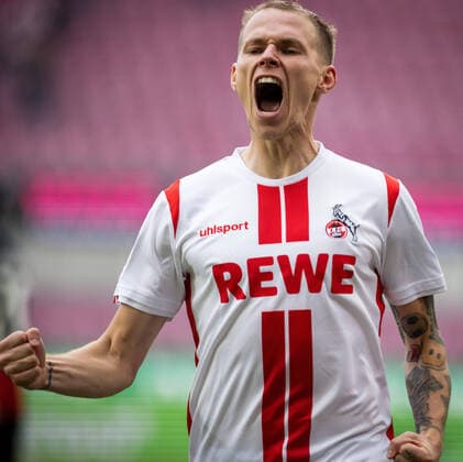 Torjubel Ondrej Duda Köln 1 FC Köln vs Eintracht Frankfurt 18 10 2020, Soccer, Test match 1 Bundesliga, Season 2020 21 Photo Moritz Müller Only for Editorial use