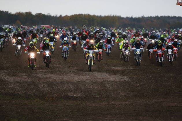 VISBY 20201024 The start of Gotland Grand National during the 37th edition in one of the largest enduro competitions in the world Saturday Oct 24, 2020 Photo Soren Andersson TT kod 1037 SWEDEN OUT Visby Sweden x1037x,  Copyright: xSorenxAndersson TTx GOTLAND GRAND NATIONAL 2020
